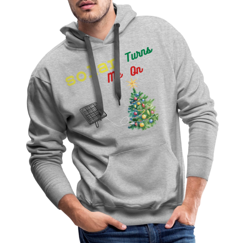 Men’s Premium Hoodie - heather grey