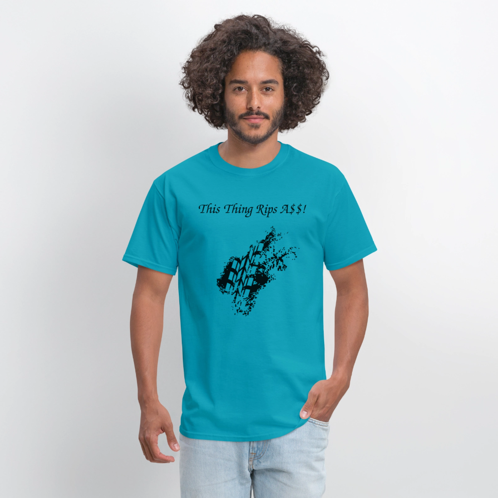 Men's T-Shirt | GILDAN 5000 - turquoise