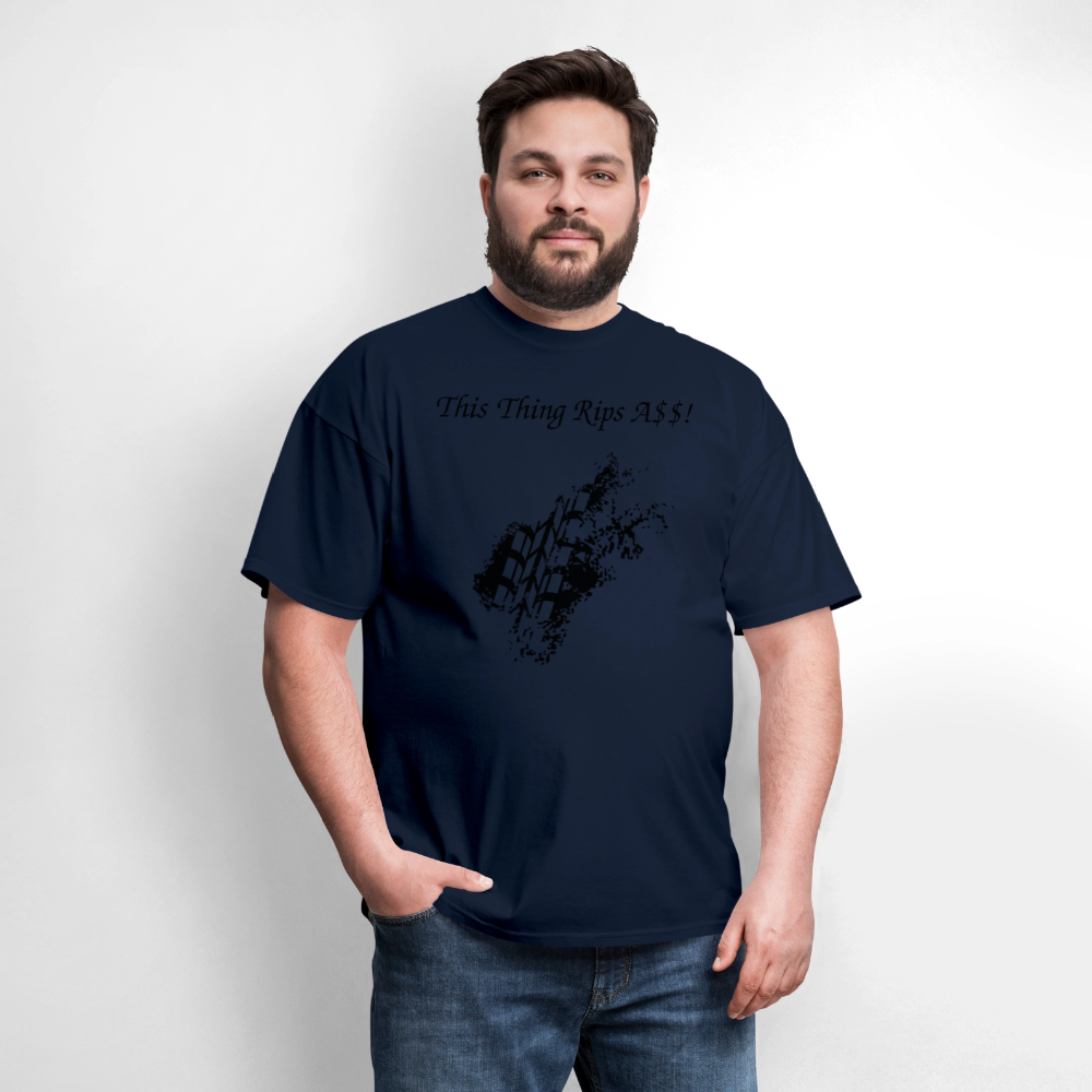 Men's T-Shirt | GILDAN 5000 - navy
