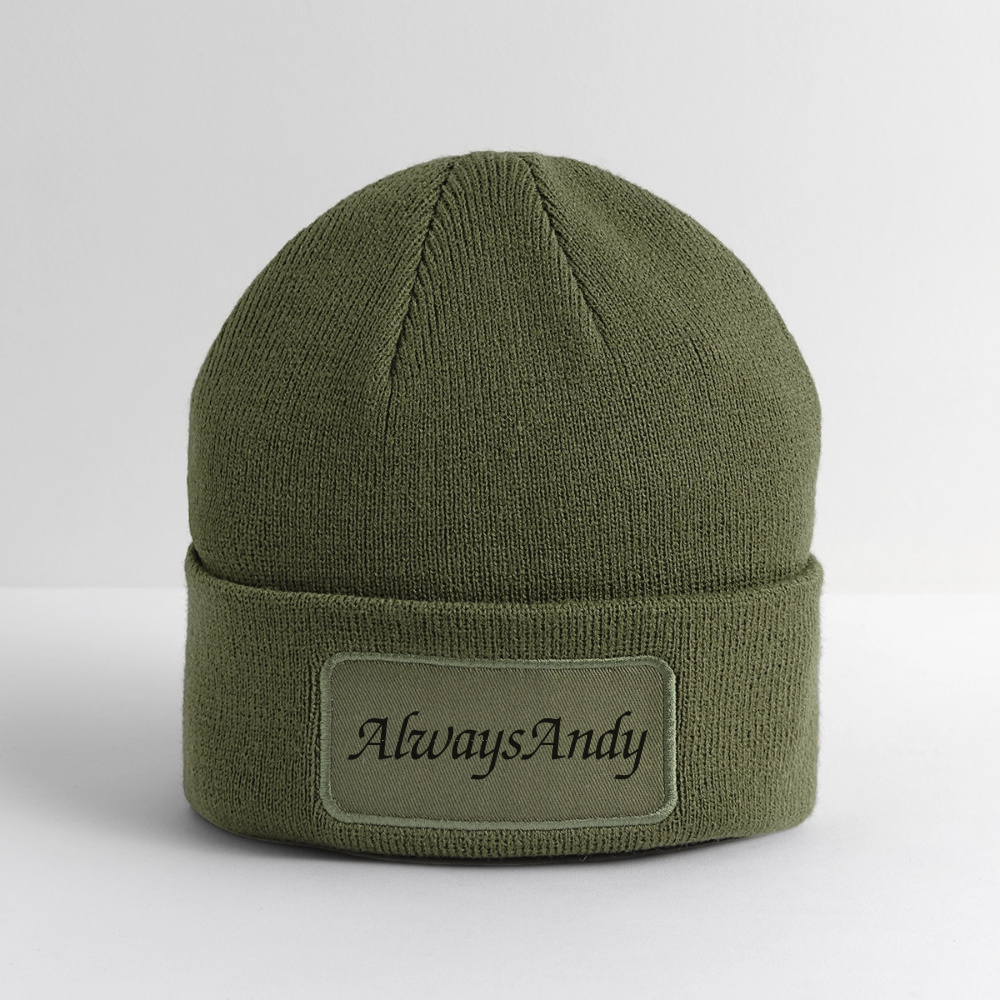 Patch Beanie - olive