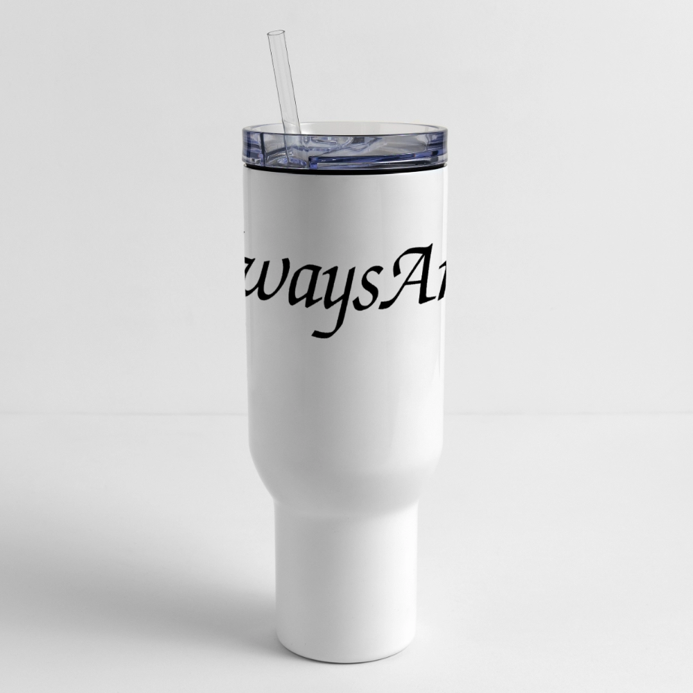 40 oz Travel Tumbler - white