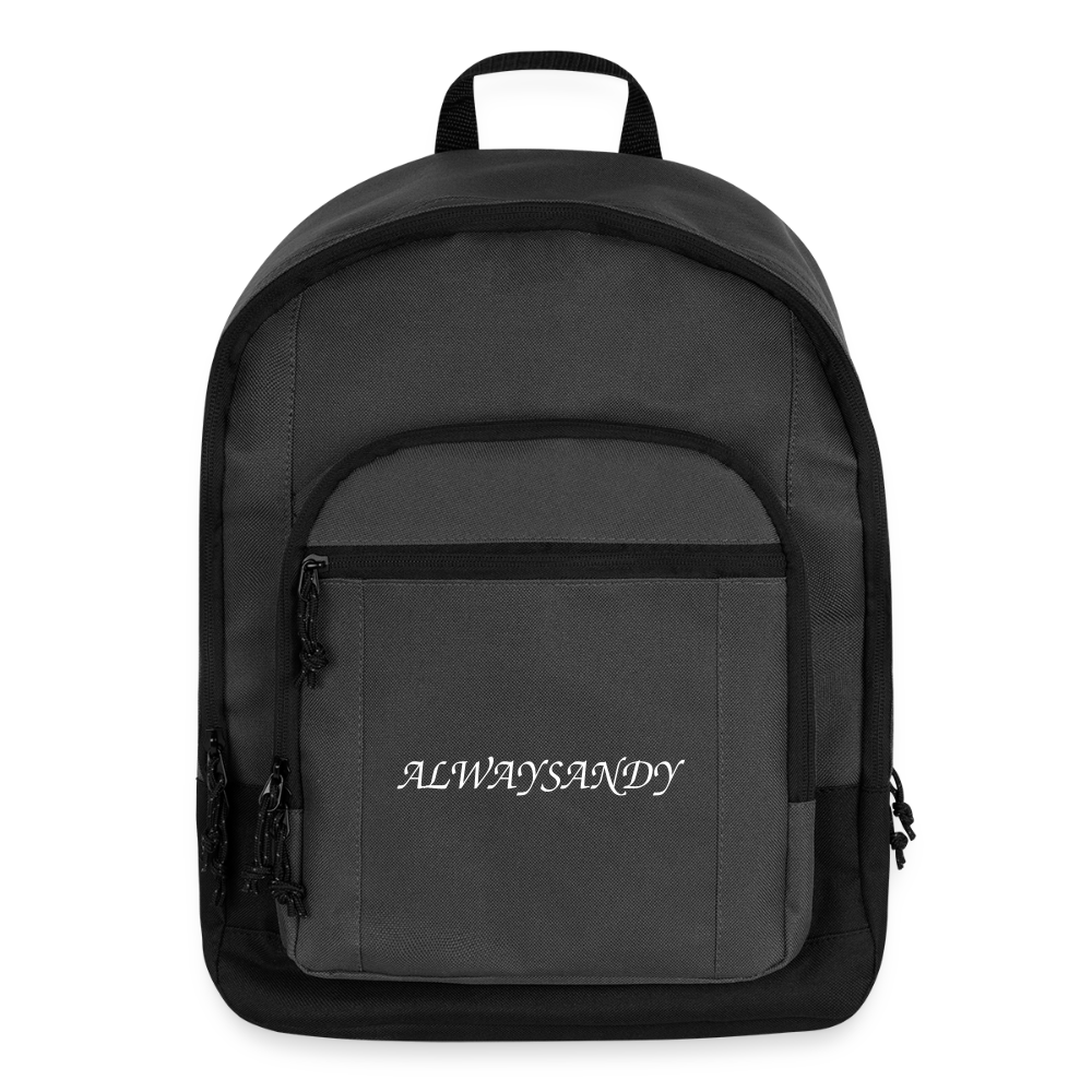 Basic Backpack - charcoal grey