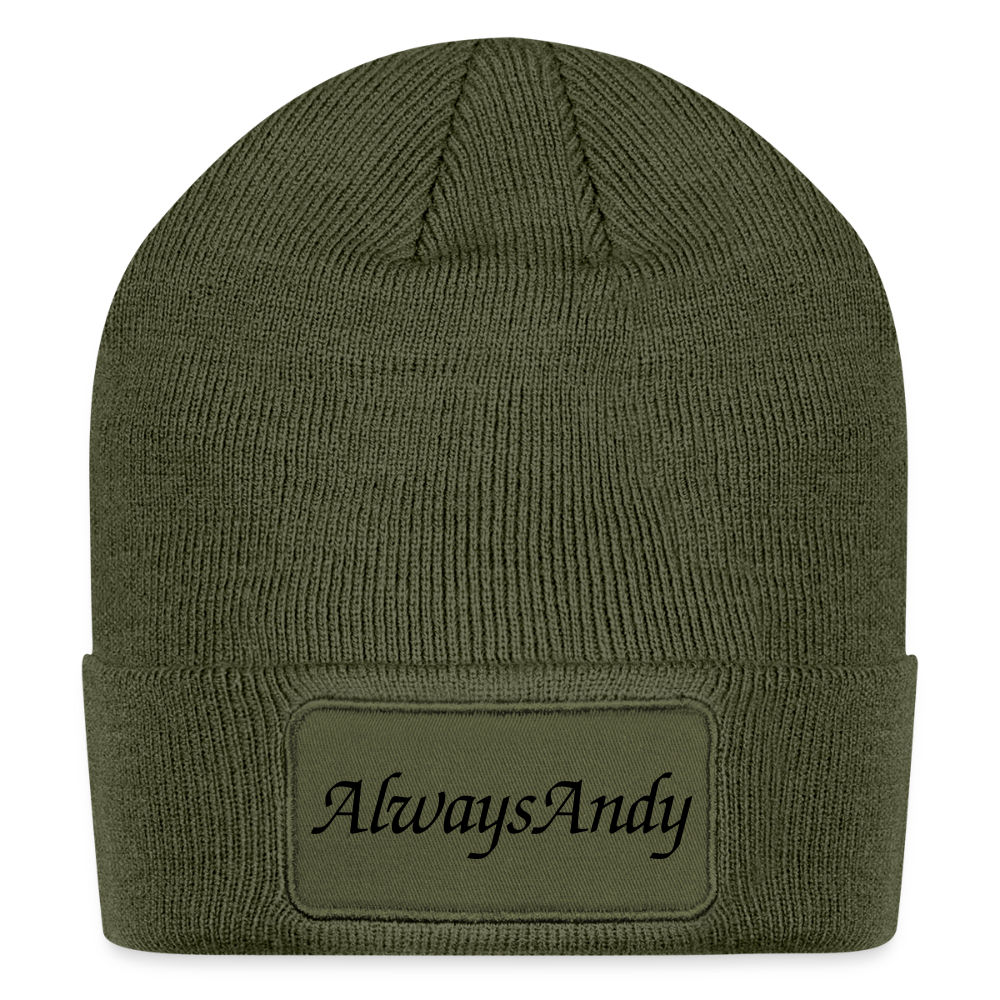 Patch Beanie - olive