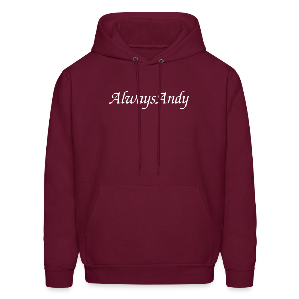 Men's Hoodie - burgundy