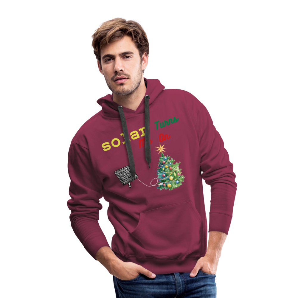 Men’s Premium Hoodie - burgundy