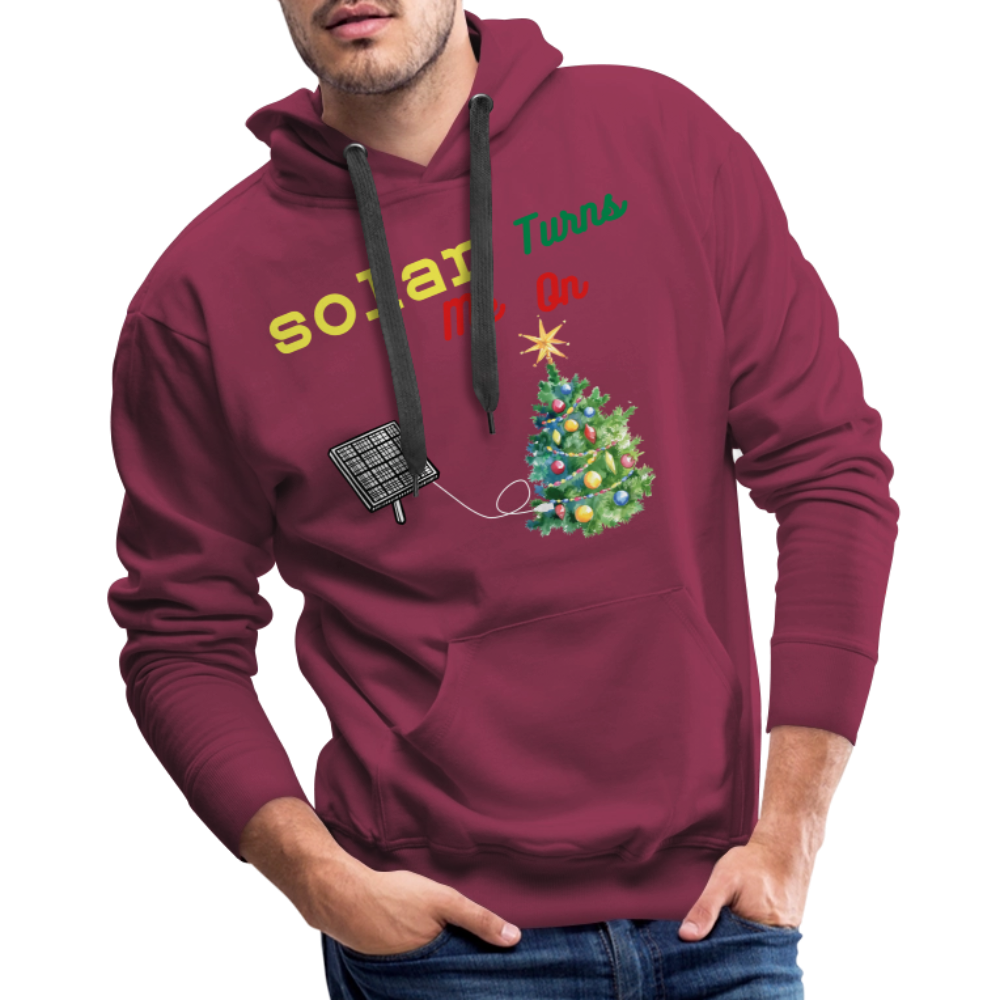 Men’s Premium Hoodie - burgundy
