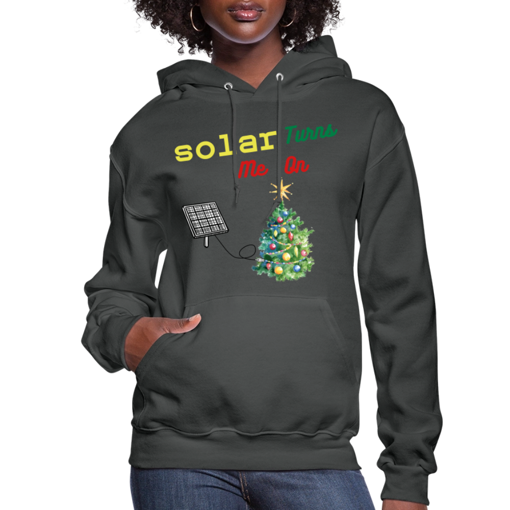 Women's Hoodie - asphalt