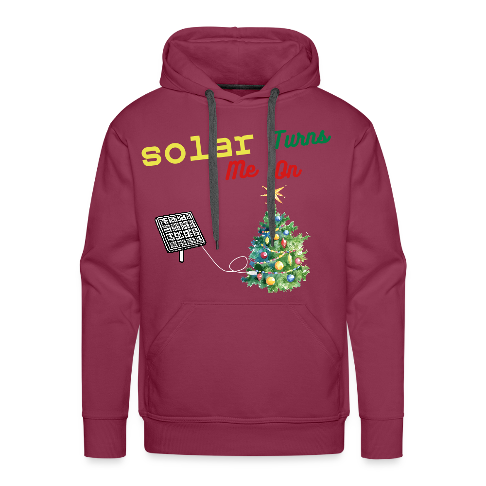 Men’s Premium Hoodie - burgundy