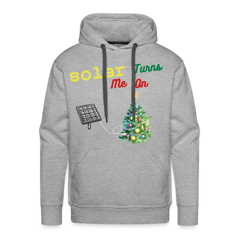 Men’s Premium Hoodie - heather grey
