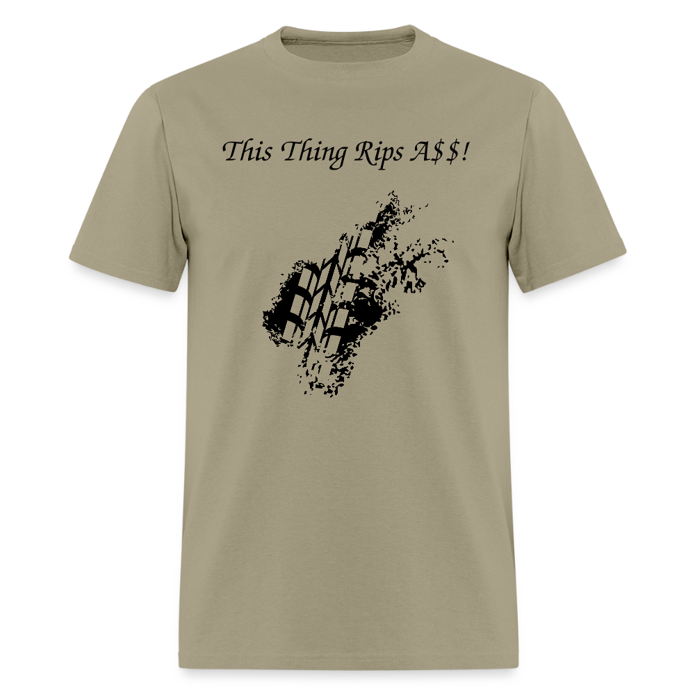 Men's T-Shirt | GILDAN 5000 - khaki