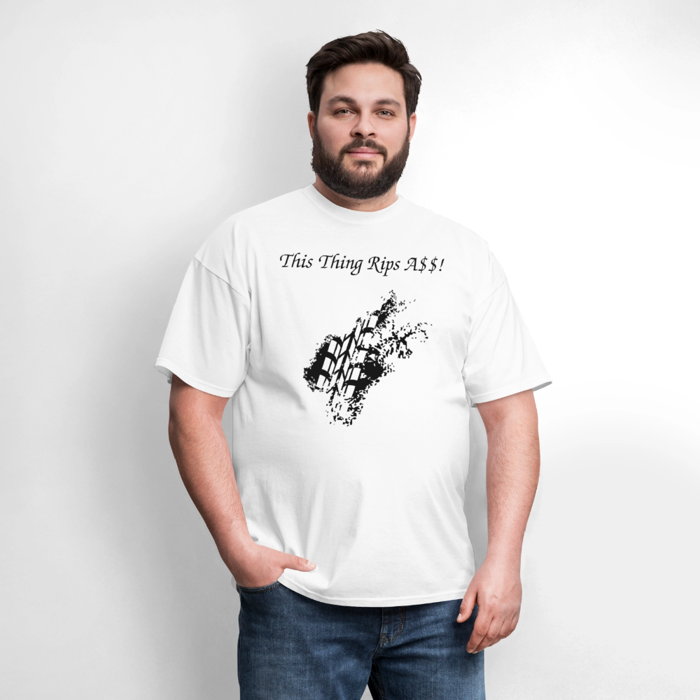 Men's T-Shirt | GILDAN 5000 - white