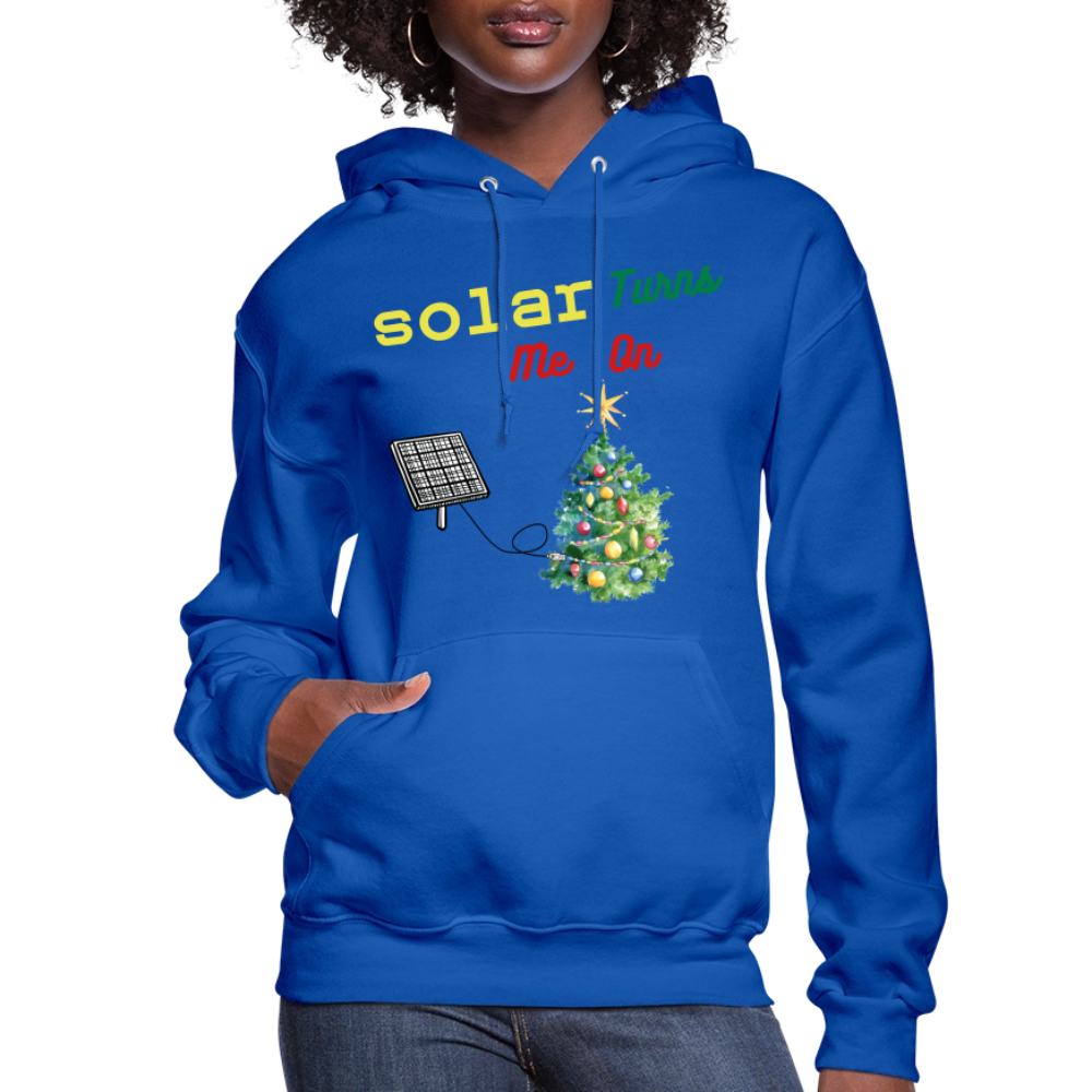 Women's Hoodie - royal blue